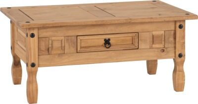 Corona 1 Drawer Coffee Table