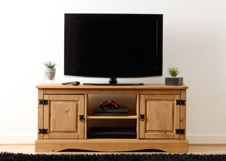 Corona 2 Door 1 Shelf Flat Screen TV Unit - Image 10