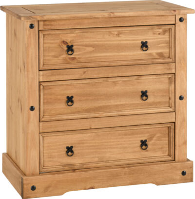 Corona 3 Drawer Chest