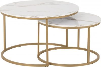 Dallas Round Coffee Table Set