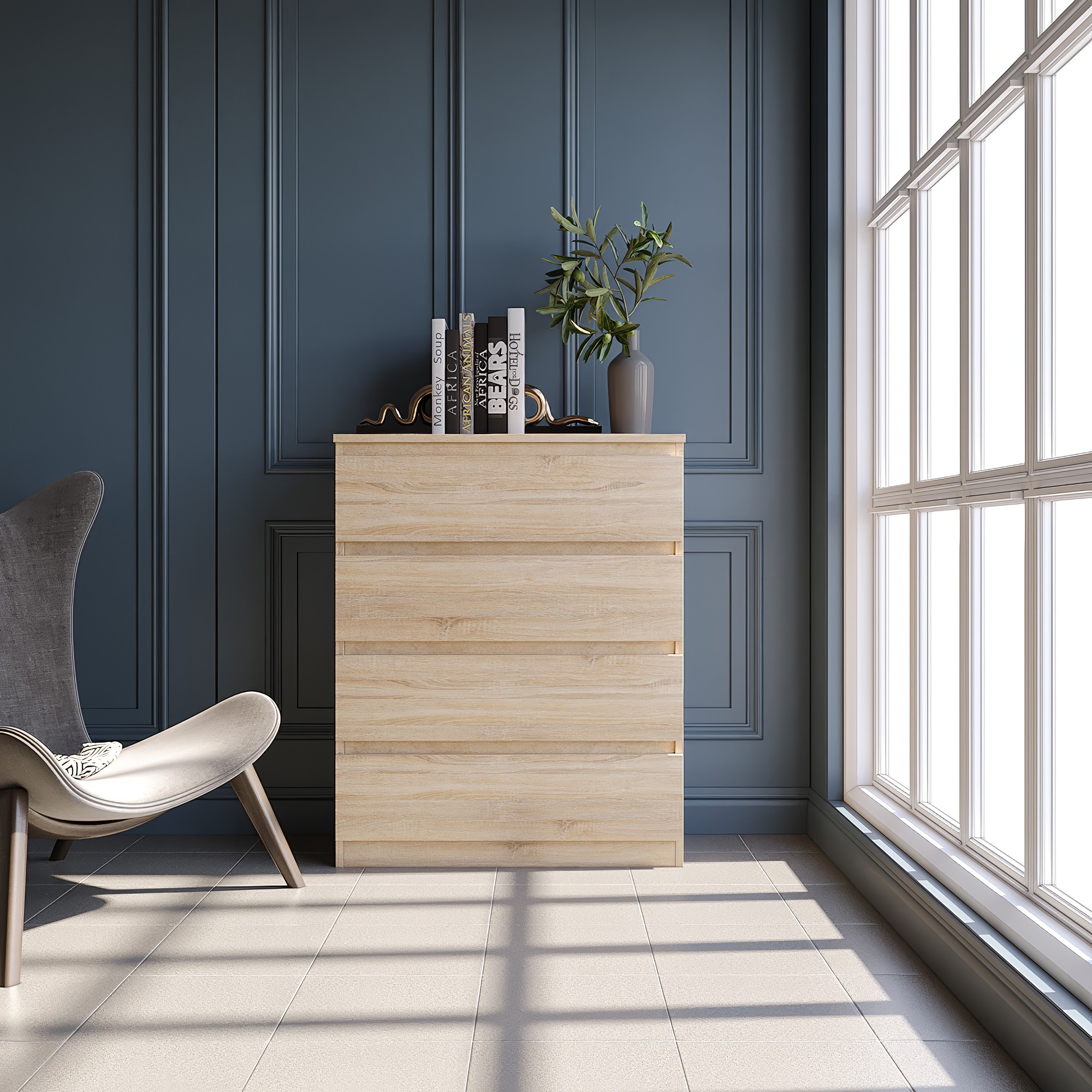 Malvern 4 Drawer Chest