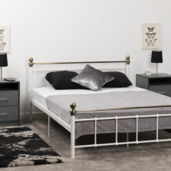 Marlborough 4'6" Bed – Metal Frame