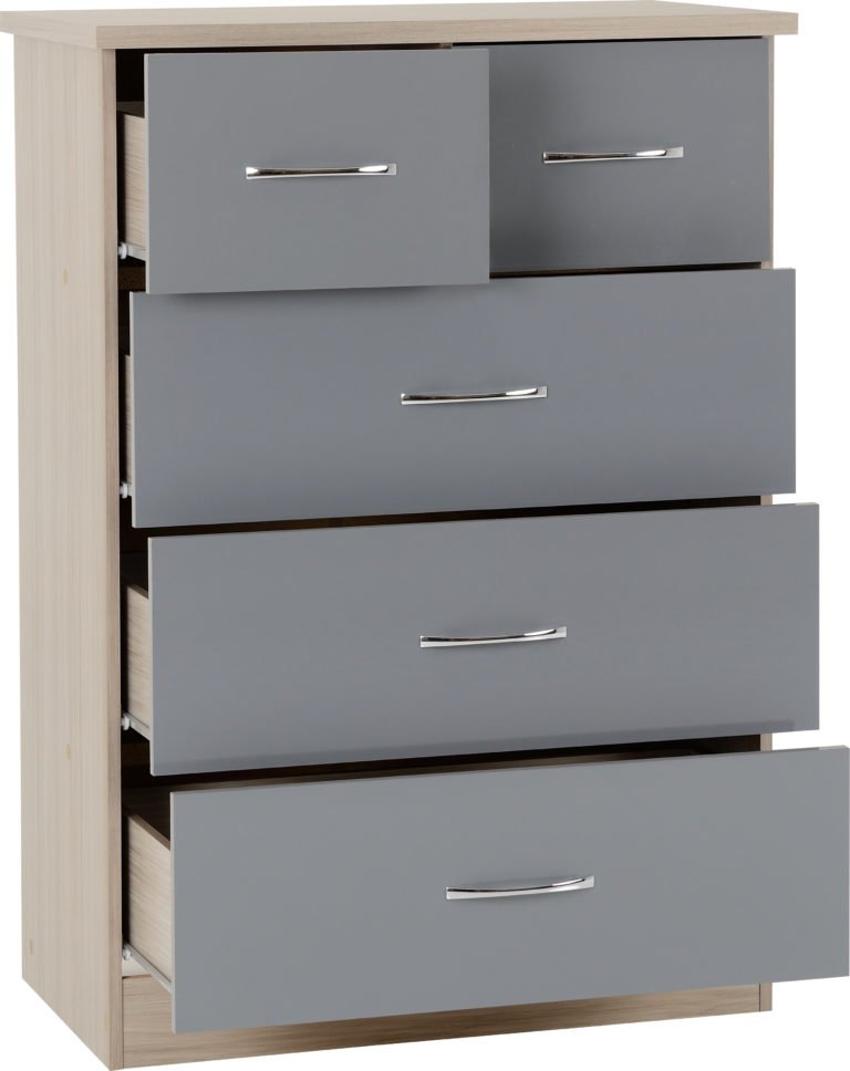 Nevada 3+2 Drawer Chest - Image 2