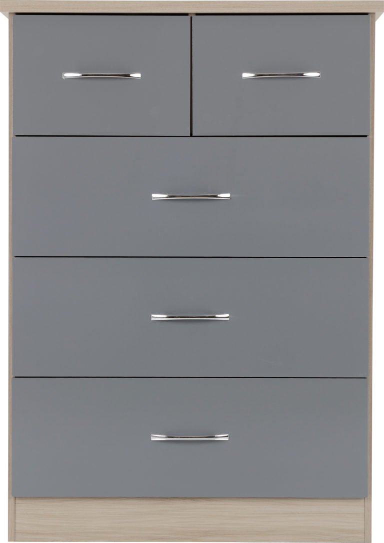 Nevada 3+2 Drawer Chest - Image 4