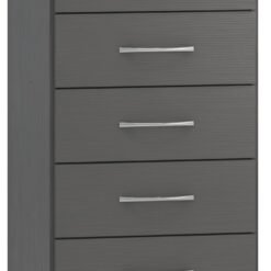 Nevada 5 Drawer Narrow Chest