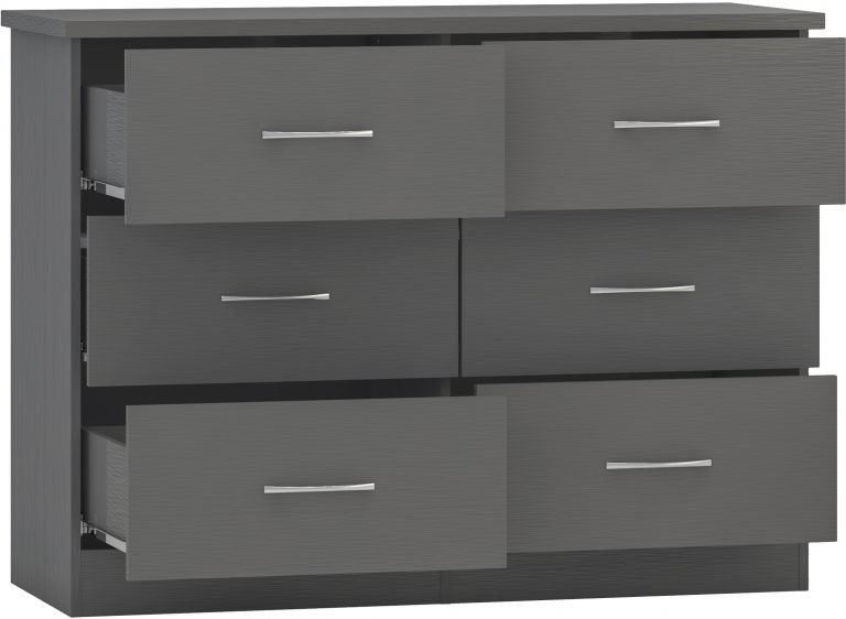 Nevada 6 Drawer Chest - Image 2