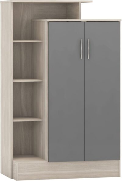 Nevada Petite Open Shelf Wardrobe