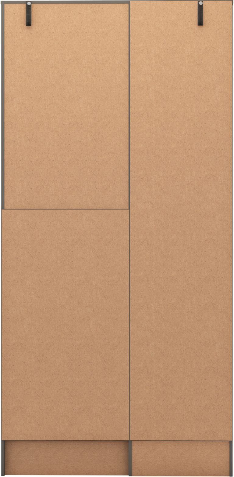 Nevada Vanity 1 Door Wardrobe - Image 6