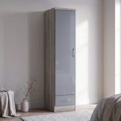 Nevada 1 Door 1 Drawer Wardrobe