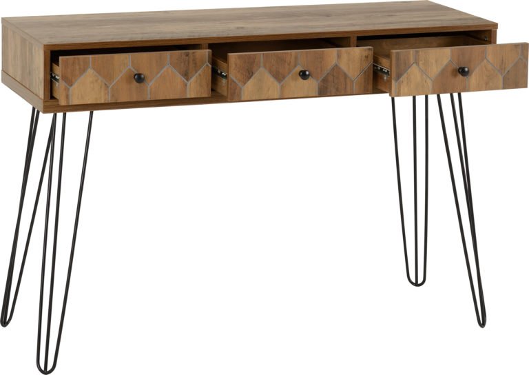 Ottawa 3 Drawer Console Table - Image 7