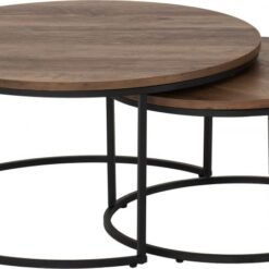 Quebec Round Coffee Table Set