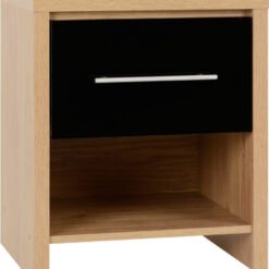 Seville 1 Drawer Bedside Cabinet