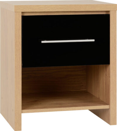 Seville 1 Drawer Bedside Cabinet