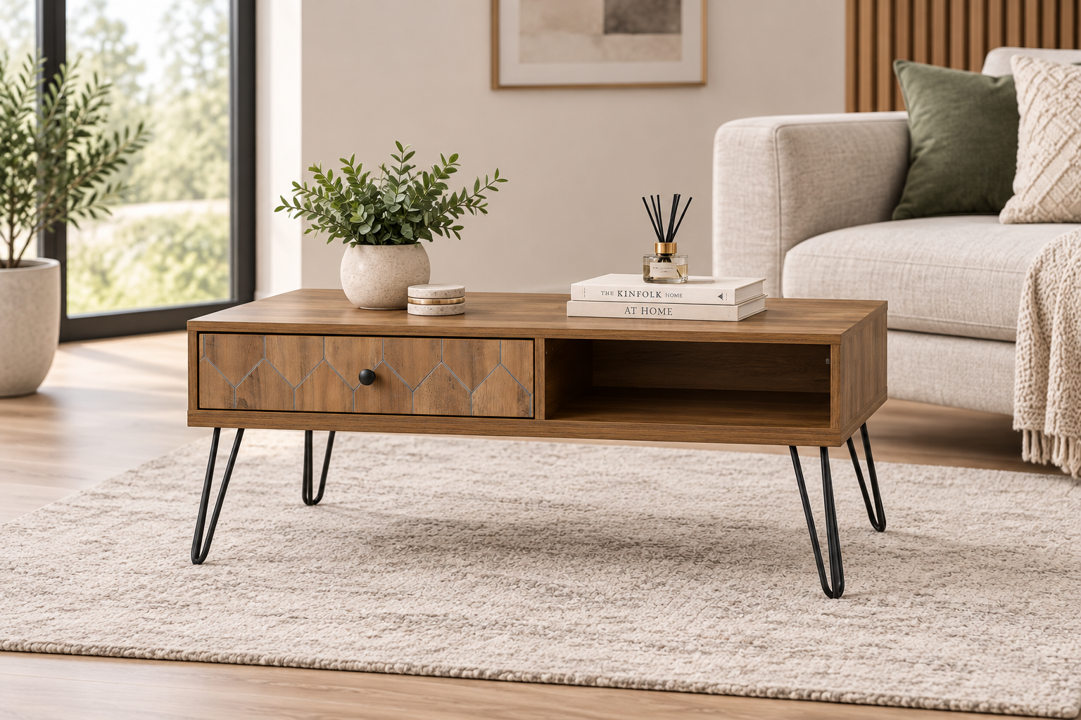 Ottawa 1 Drawer Coffee Table