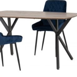 Athens Rectangular Dining Sets with Avery Chairs