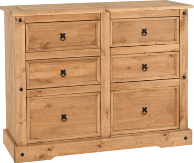 Corona 6 Drawer Chest