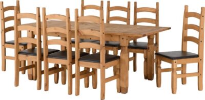 Corona Extending Dining Sets / 4 - 6 or 8 Chairs Option