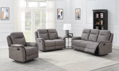 Evan Grey Manual Reclining Collection