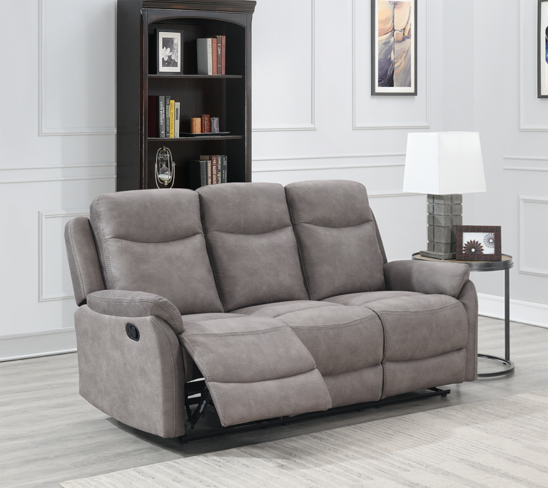 Evan Grey Manual Reclining Collection - Image 4