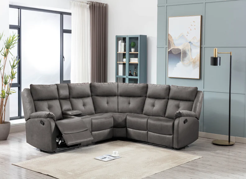 Casey Sectional Corner Suite with Console