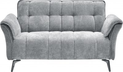 Amalfi 2 Seater Sofa Grey Fabric