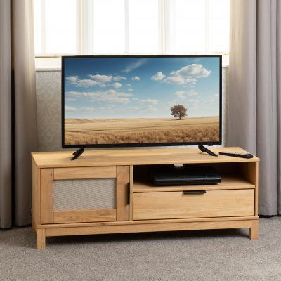 Corona Rattan 1 Door 1 Drawer TV Unit