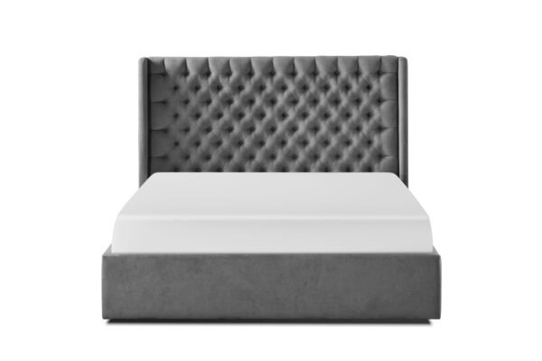 Colette Grey Gas Lift Storage Bed / 3 Sizes - Image 2