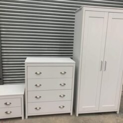 Logan 3 Piece Set / White