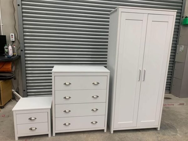 Logan 3 Piece Set / White