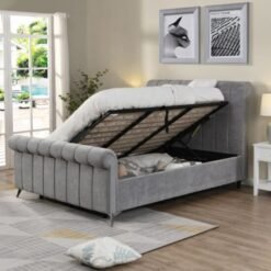 Alternative view of Carlow Grey Bed / 2 Sizes