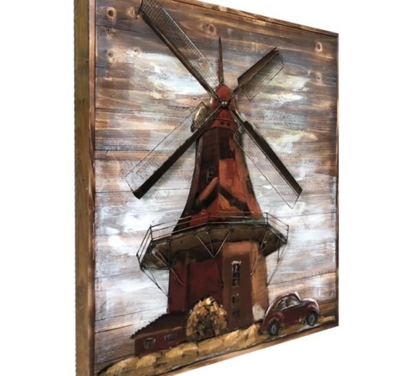 Dutch Windmill 3D Metal - Image 3