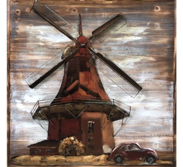 Dutch Windmill 3D Metal