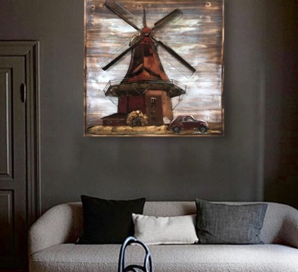 Dutch Windmill 3D Metal - Image 6