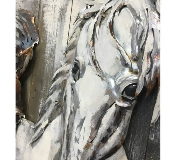 Wild Horses 3D Metal & Wood - Image 4