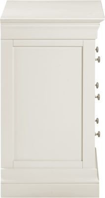 Bordeaux 3 Drawer Chest Ivory - Image 4