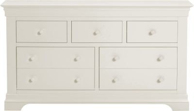 Bordeaux 3+2 Drawer Chest Ivory - Image 2