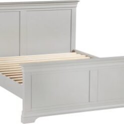 Alternative view of Bordeaux 5' Bed High Foot End / Pepple Grey