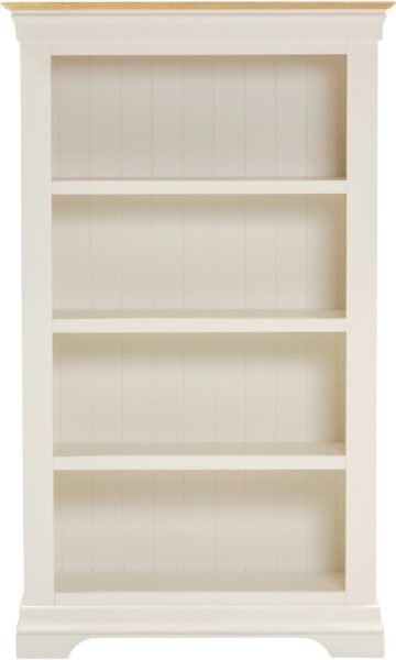 Bordeaux Bookcase Pebble Ivory/Oak - Image 3