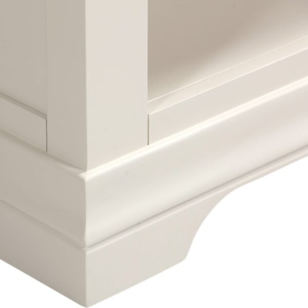 Bordeaux Bookcase Pebble Ivory/Oak - Image 5