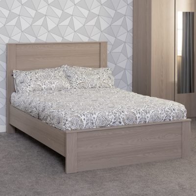 Paris 4'6" Bed – Smoked Ash Effect - Image 2