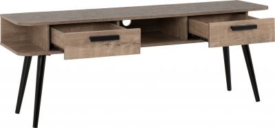 Saxton 2 Drawer TV Unit - Image 3