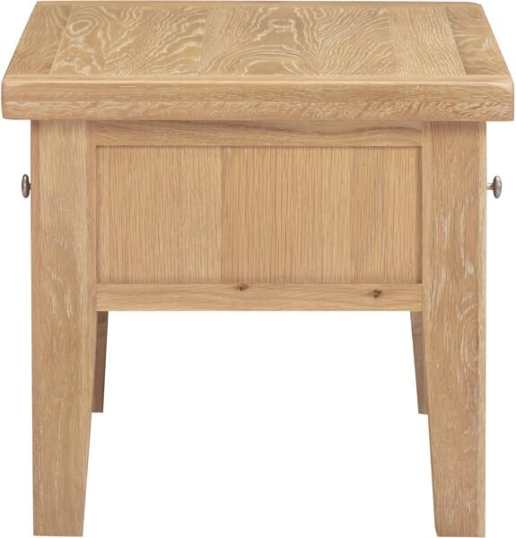 Windsor 2 Drawer Coffee Table Natural Oak - Image 7