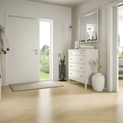 Sand Skanderborg Oak Chevron Effect