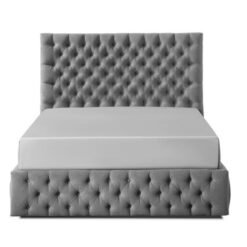 Alternative view of Rosa Grey Fabric / 2 Sizes