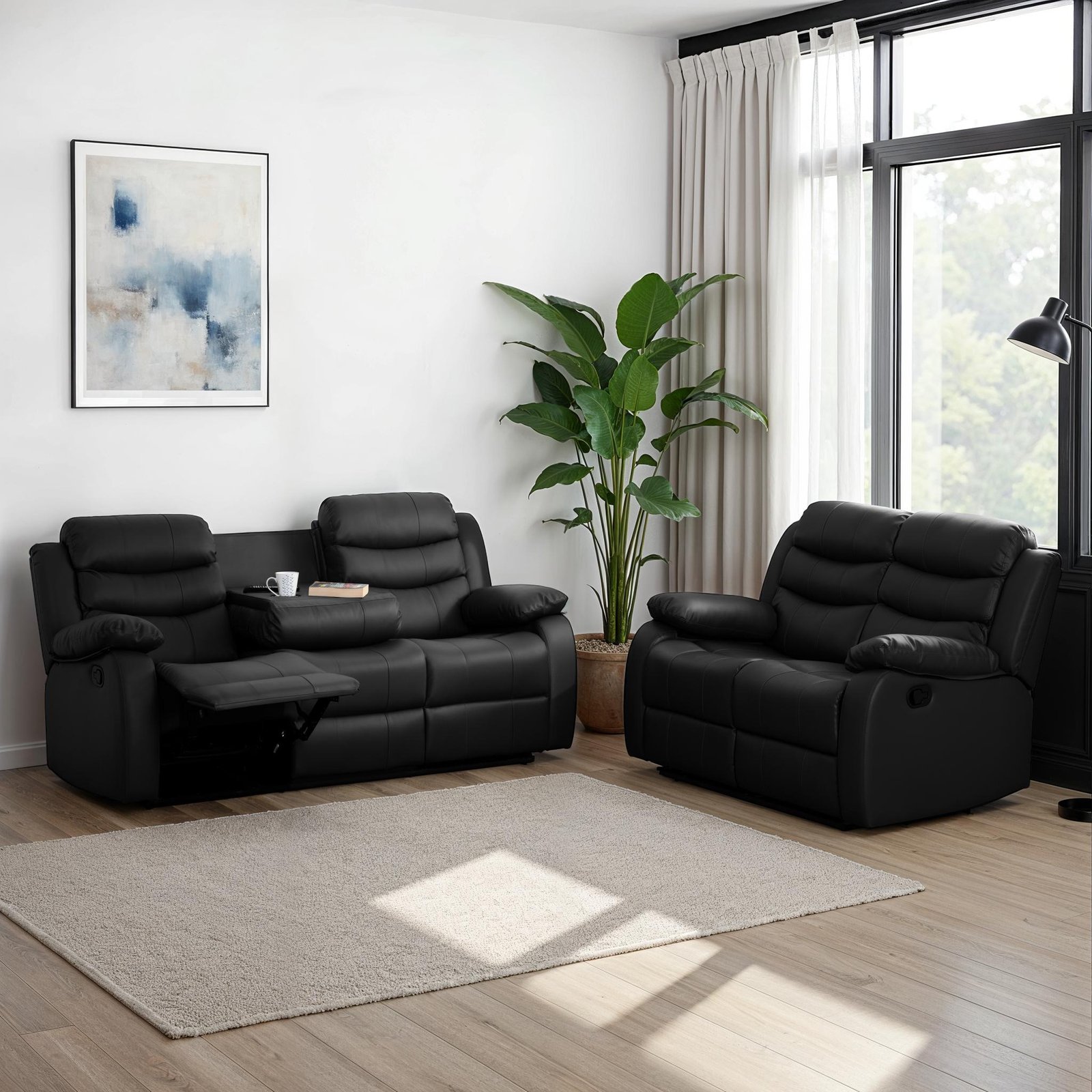 Roma 3+2 Manual Recliner Suite / 3 Colours - Image 7