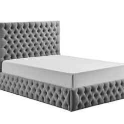 Rosa Grey Fabric / 2 Sizes