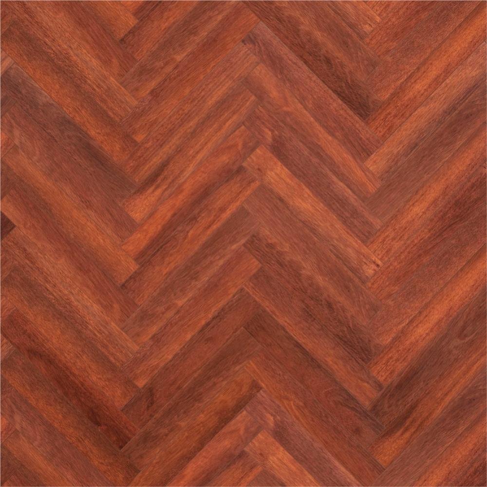 Chateau+ WR 8mm Herringbone Merbau Brown - Image 2