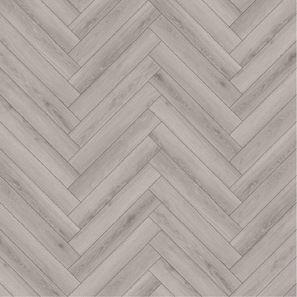 Decora 8mm Herringbone Lunar Grey - Image 2