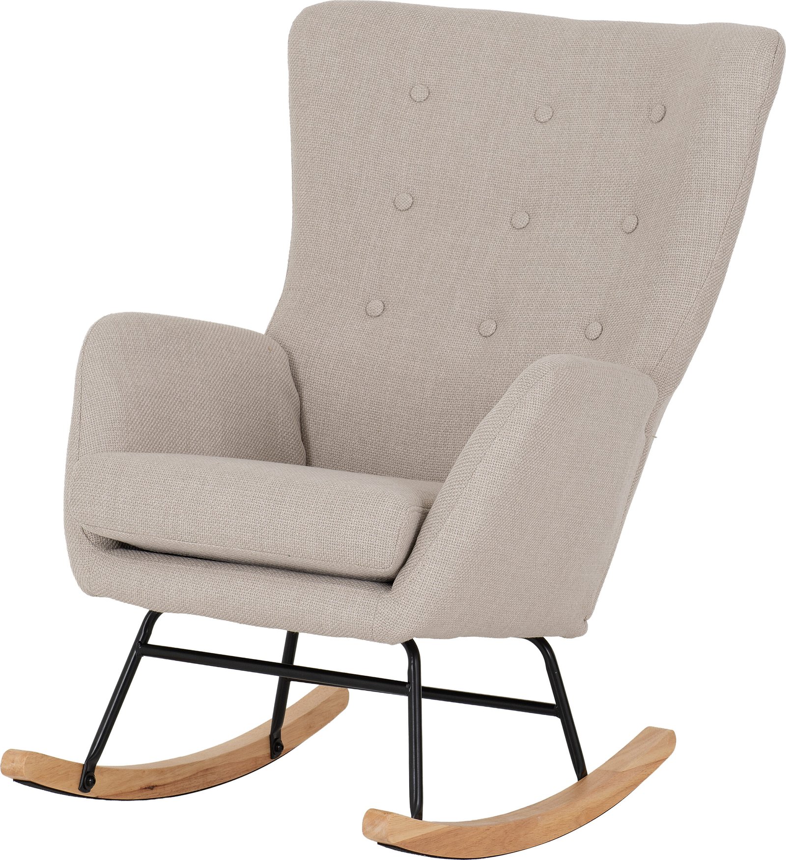Hayden Rocking Chair Beige - Image 2