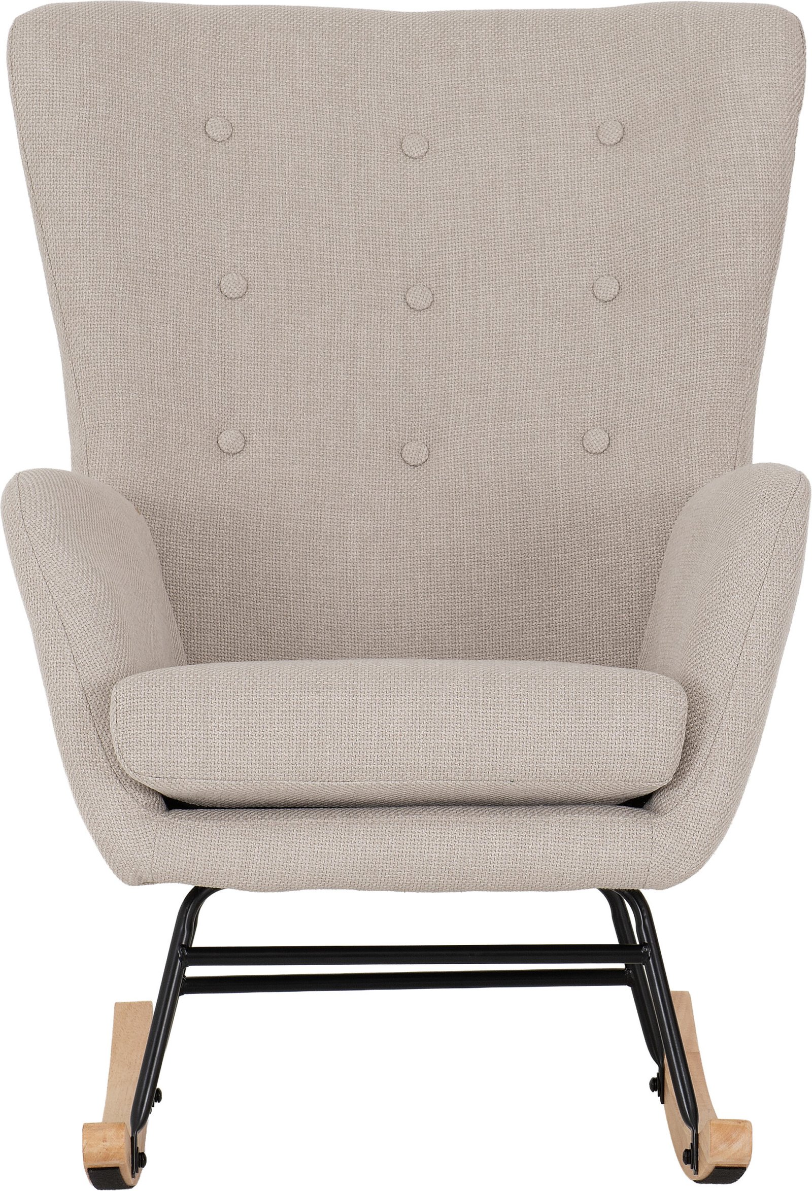 Hayden Rocking Chair Beige - Image 3